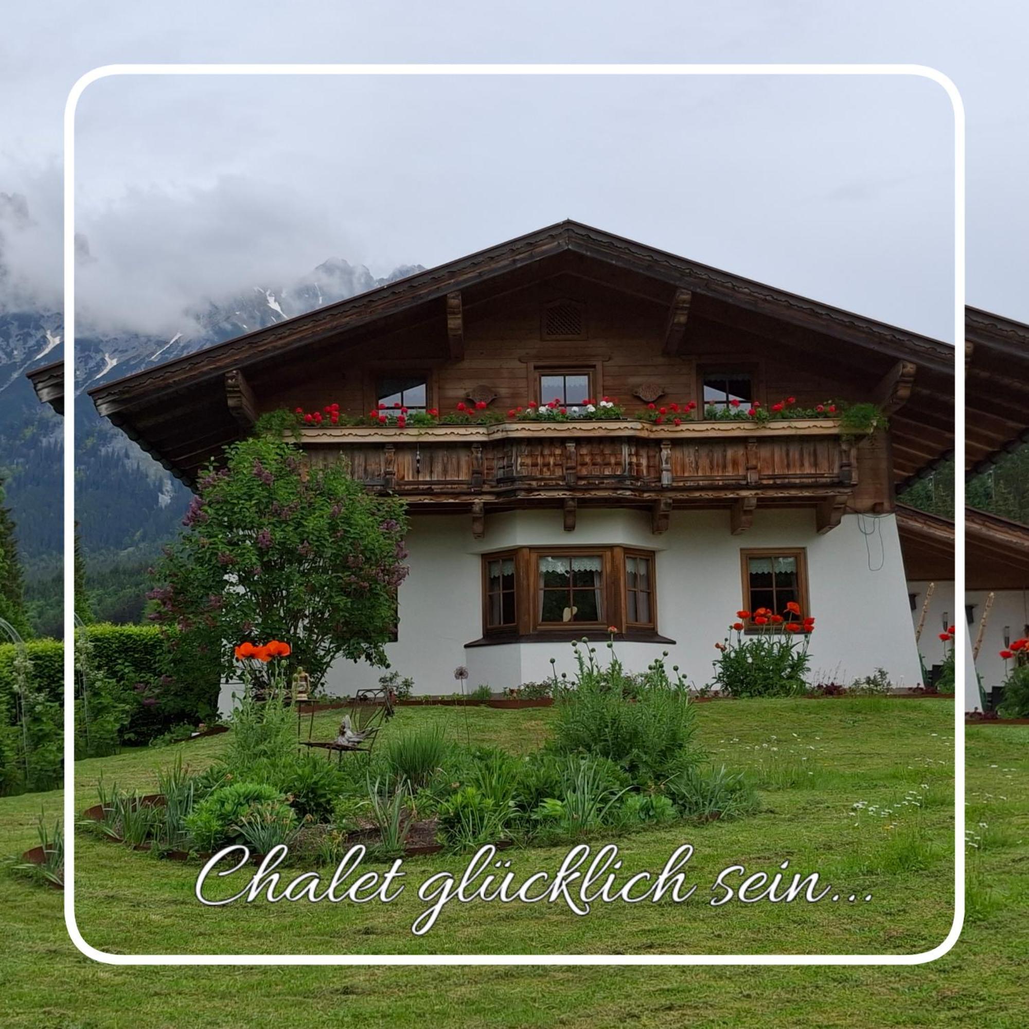 אלמאו Chalet Gluecklich Sein... מראה חיצוני תמונה