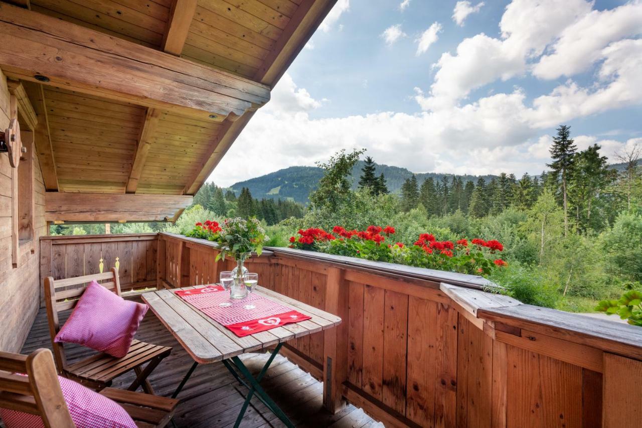 אלמאו Chalet Gluecklich Sein... מראה חיצוני תמונה